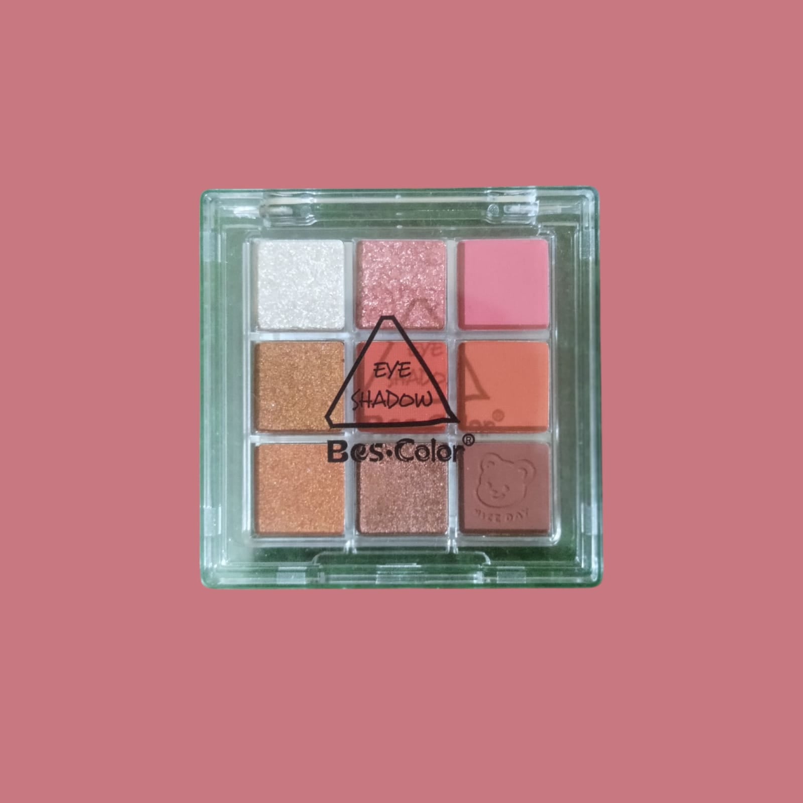 9 Colors Eyeshadow Palette – Multicolor Matte & Glitter | Cream-Based - HILWA