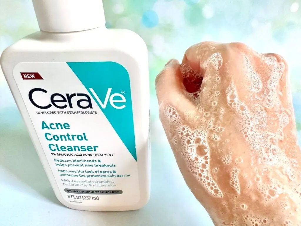 Cerave Acne Control Cleanser 237ml – Oil-Free Face Wash With Salicylic Acid For Acne Treatment, Pore Cleansing And Clear Skin - HILWA