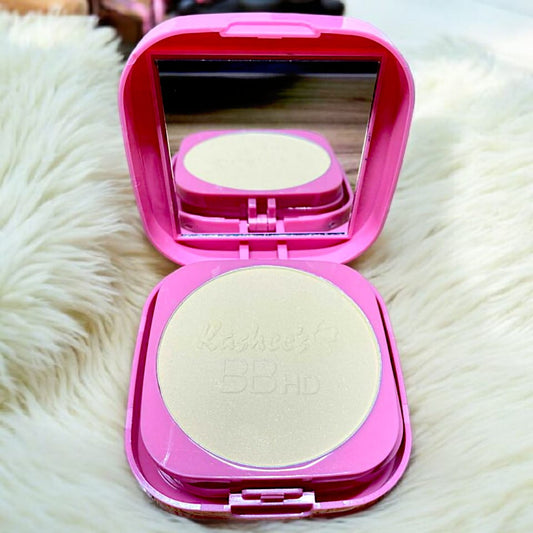 2 In 1 Face Powder – Flawless Lightweight And Long Lasting Compact For Smooth And Radiant Skin Kashees BB HD Matte And Poreless - HILWA