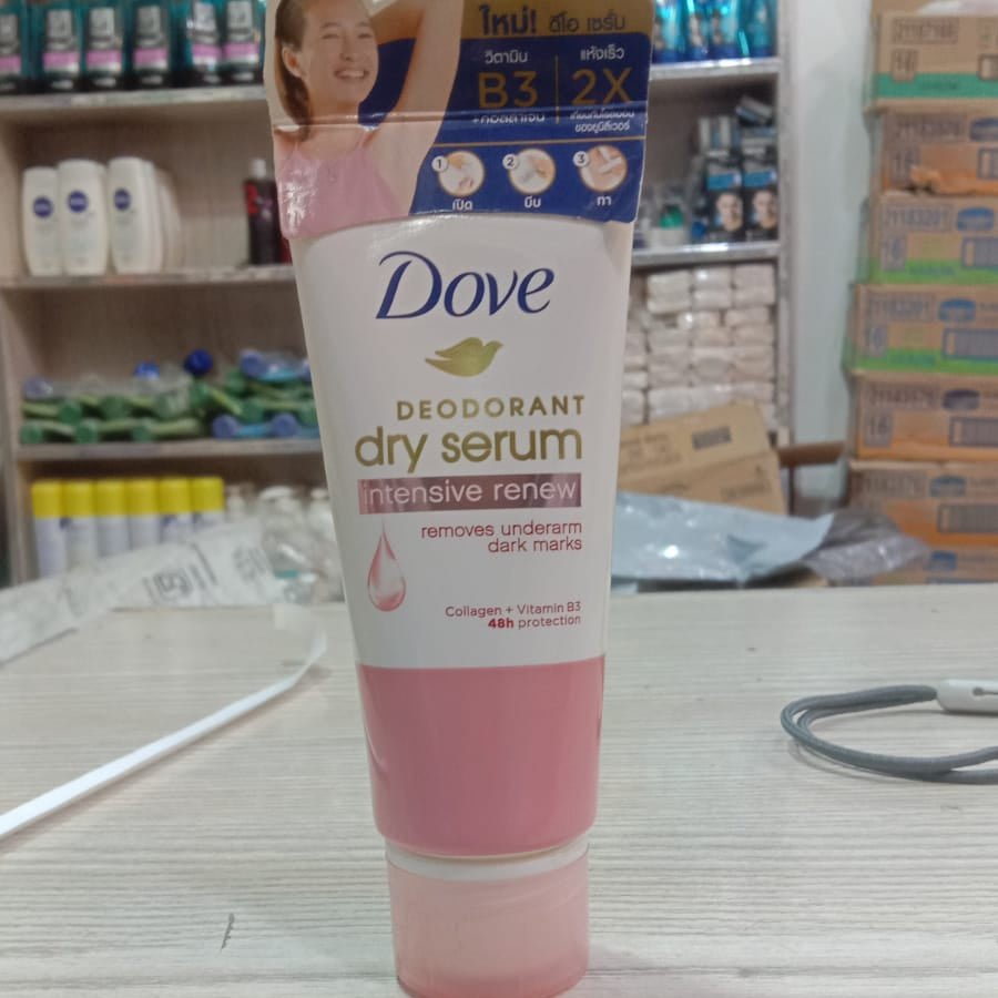 Dove Intensive Renew Deodorant Dry Serum | Smooth Texture & Long-Lasting Freshness